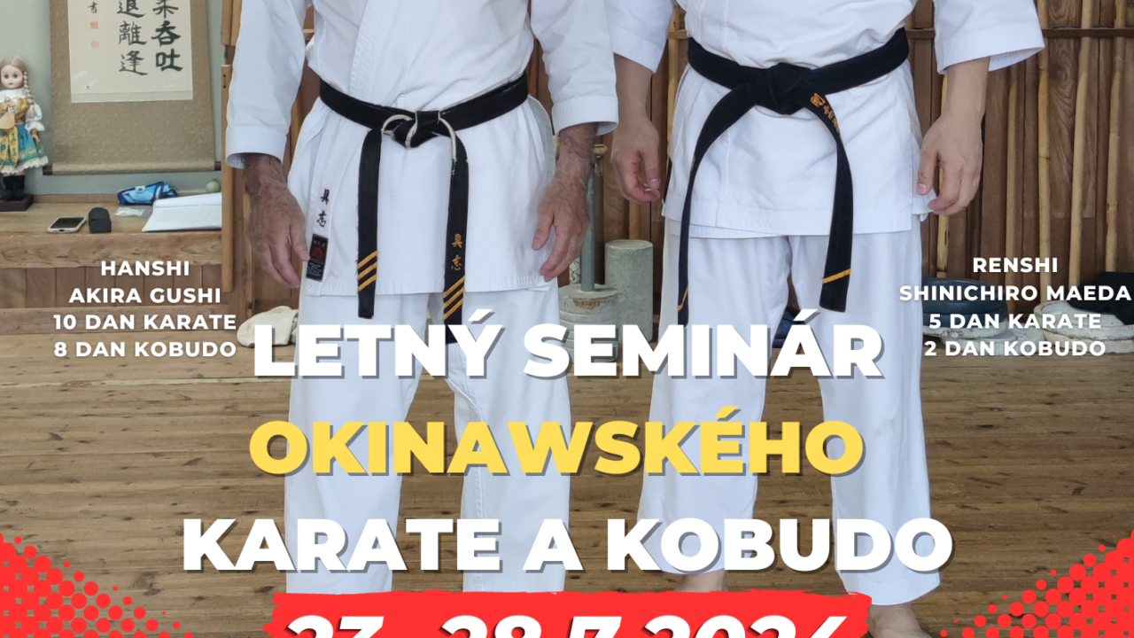 Letný seminár okinawského karate