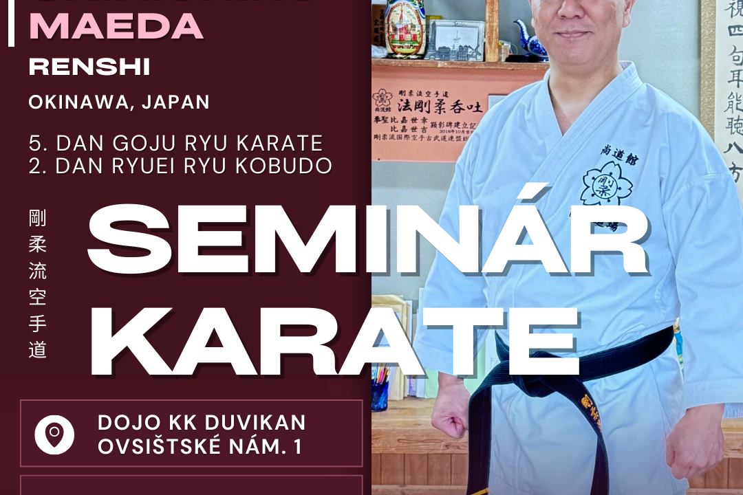 Shinichiro Maeda u nás v dojo