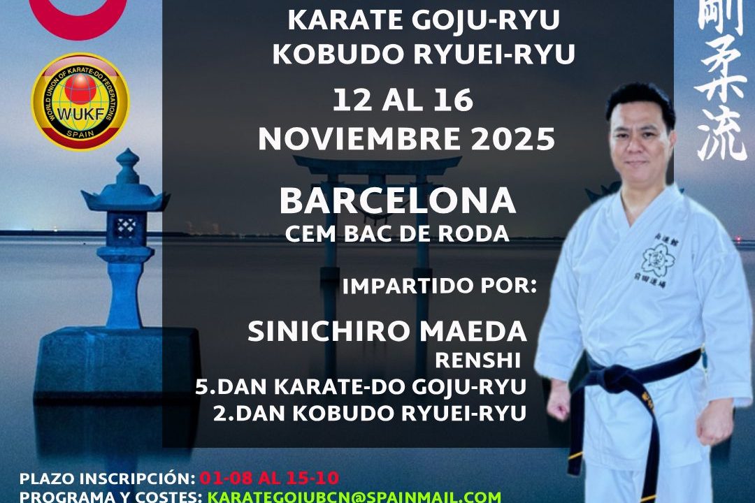 Seminár karate v Španielsku