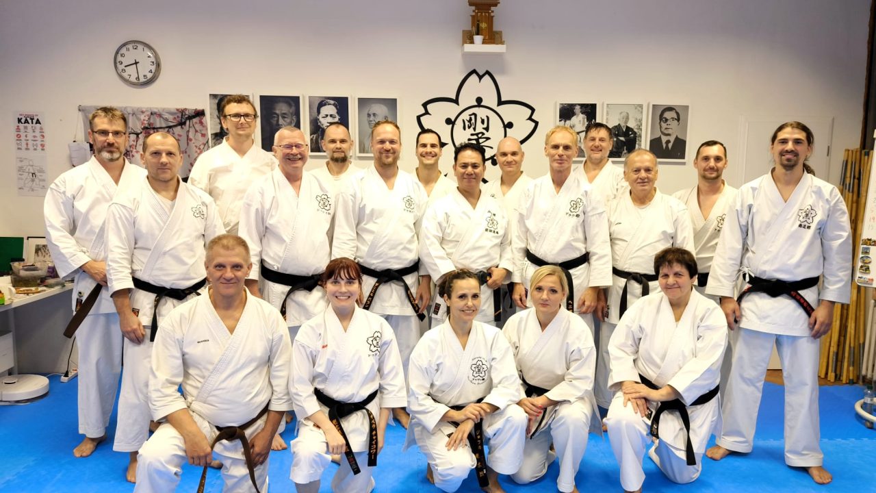 Shinichiro Maeda v dojo