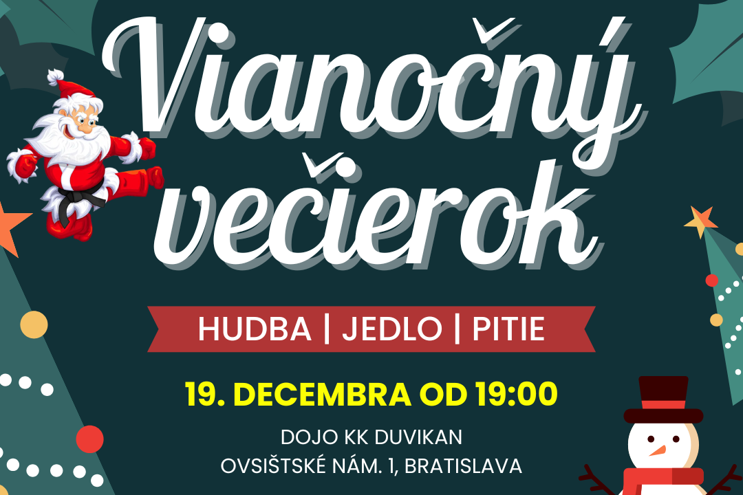 Vianočný večierok v klube